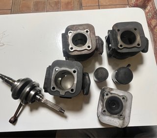 Kit de piezas de motor: cilindros y cigüeñal
