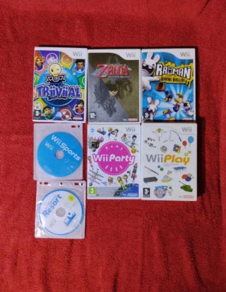Lote 7 Juegos Nintendo Wii