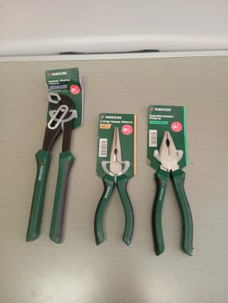 Set de 3 Alicates Parkside profesional
