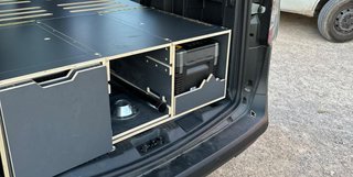 Kit camper Caddy, Berlingo, Doblo con cajones