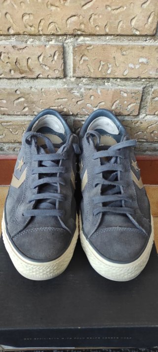 Zapatillas Converse Azul y Beige