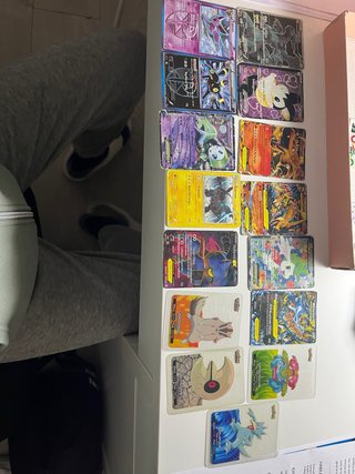 Lote de cromos Pokémon
