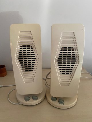 2 Ventiladores de sobremesa