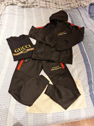 Chándal Completo Negro con camiseta m/c