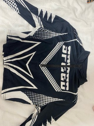 Top Manga Larga Estampado