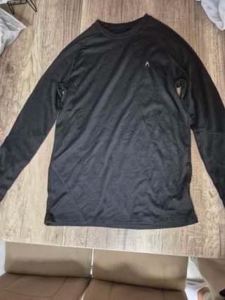 Camiseta térmica negra de hombre