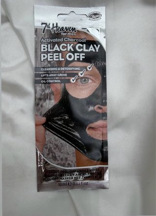 Mascarilla 7th Heaven Black Clay Peel Off