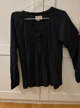 Blusa negra Polo Ralph Lauren