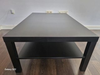Mesa de centro negra