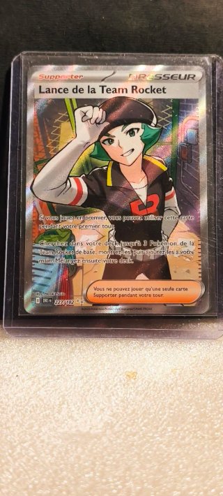 Carta Pokémon Lance de la Team Rocket