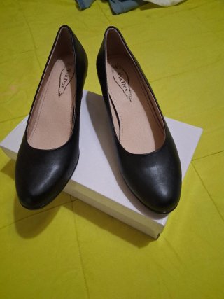 Zapatos Fallera Negros Via Dos