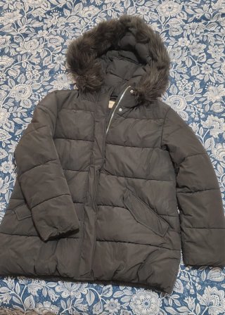 Anorak Negro Mango