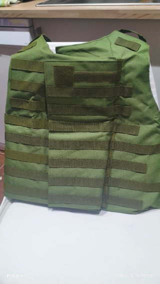 Chaleco Táctico Portaplacas Verde Oliva