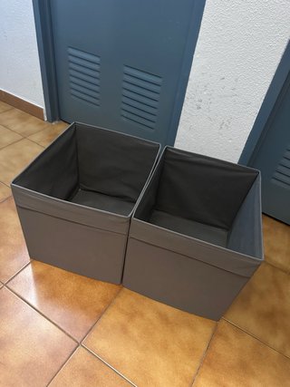2 Cajas de almacenaje IKEA DRÖNA