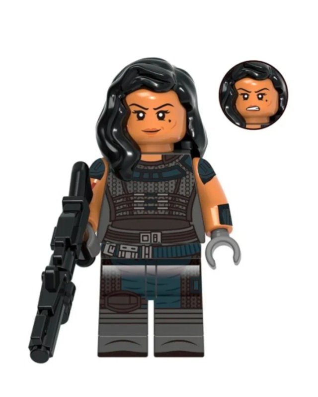 Minifigura LEGO Star Wars Cara Dune compatible