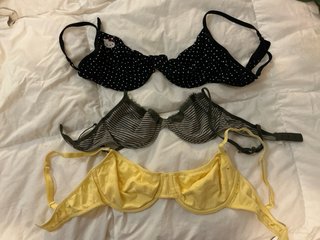 Lote de 3 sujetadores H&M Tallas 75-85