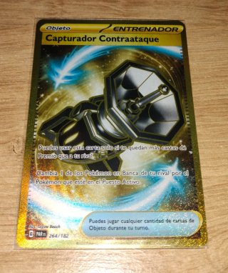 Carta Pokémon TCG Capturador Contraataque