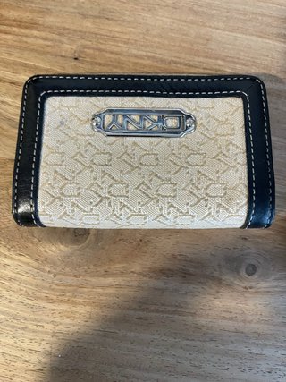 Monedero DKNY Beige y Negro