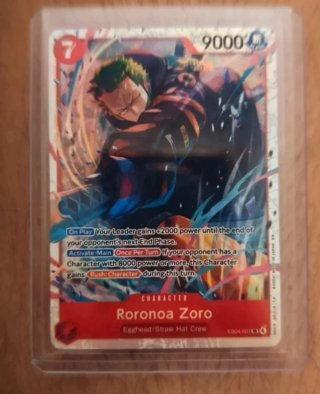 Carta One Piece Roronoa Zoro EB04-007