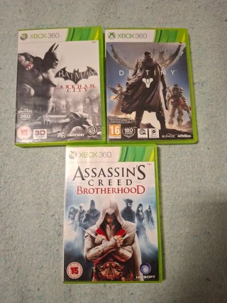 Lote 3 Juegos Xbox 360