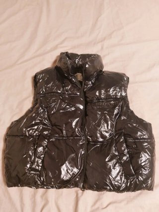 Chaleco acolchado negro Brownie