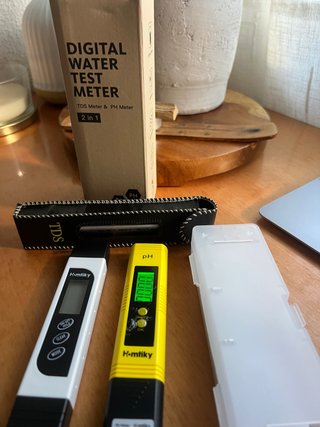 Medidor Digital pH y TDS Homtiky 2 en 1