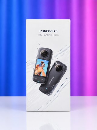 COMO NUEVA Insta360 X3 Cámara de Acción 360