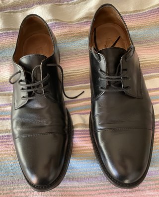 Zapatos Oxford Massimo Dutti Negros