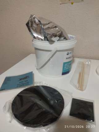 Kit molde de manos 3D con alginato