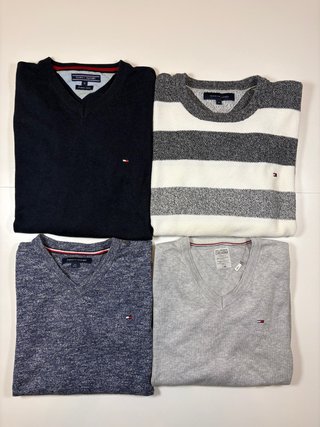 Lote VINTAGE 4 Jerséis Tommy Hilfiger Mix Tallas