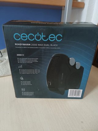 Calefactor Cecotec ReadyWarm 2000 Max Dual Black
