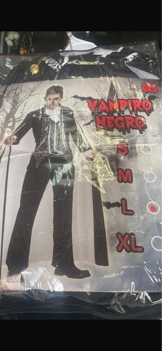 Disfraz de Vampiro Negro