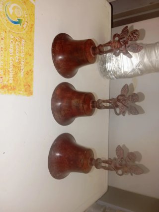 Set de 3 Campanas Decorativas