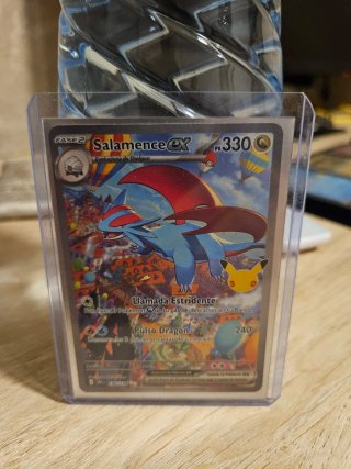 Carta Pokémon Salamence EX 30 Aniversario