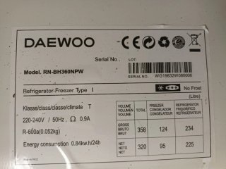 Combi Daewoo RN-BH360NPW No Frost - En Calafell