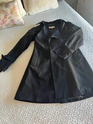 Gabardina Negra Michael Kors