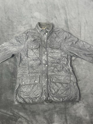 Chaqueta Acolchada Barbour Gris Talla 38