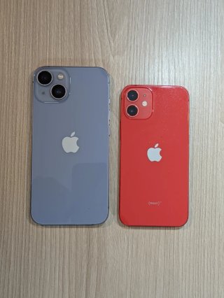 Lote iPhone 14 e iPhone 12 mini per parti
