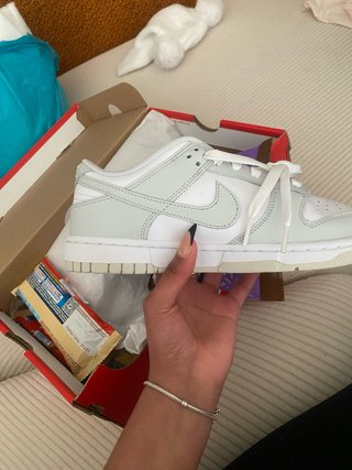 Zapatillas Nike Dunk Low Blanco medio gris