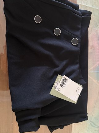 Pantalón Negro Elástico H&M Talla XXL
