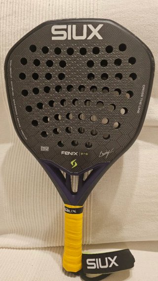 Pala de Pádel Siux Fenix Pro Black 2026