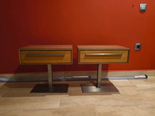 Set de 2 Mesitas de Noche Modernas