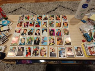 44 Cromos Ases y Estrellas Fher (1969)