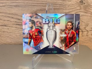 Cromo Topps Chrome Dream Big Jordi Alba