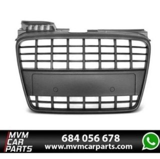 Parrilla Delantera Audi A4 B7 Look S4 Antracita