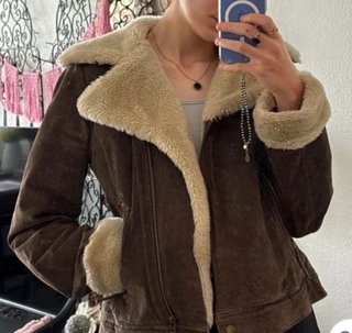 Chaqueta de ante y borreguito