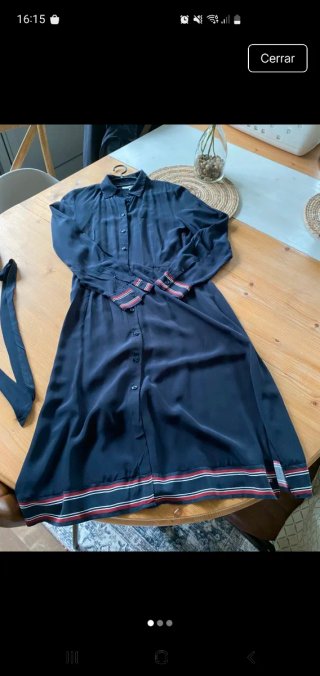 Vestido midi Tommy Hilfiger