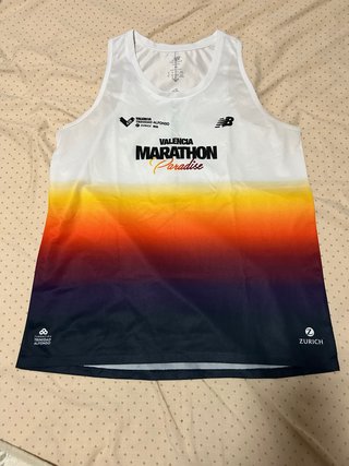 Camiseta Tirantes Maratón Valencia 2025