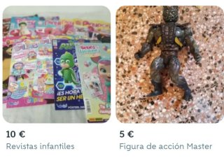 Lote juguetes