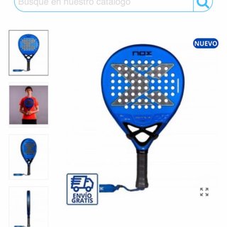 Pala de Pádel Nox Ventus Hybrid 12K